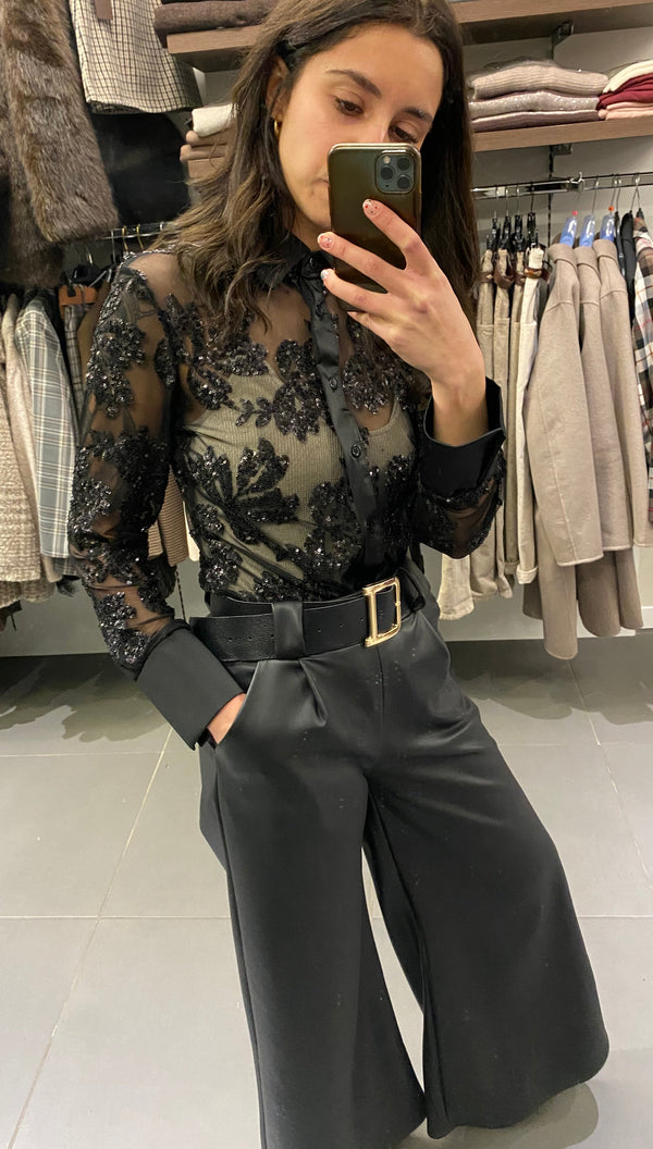 PANTALONE IN ECOPELLE