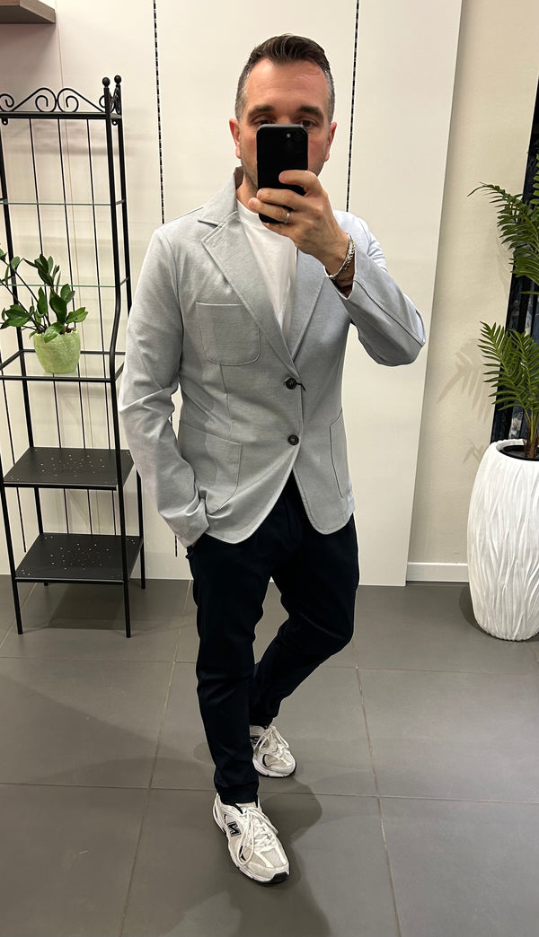 Pantalone Gabardina 7x8 blu