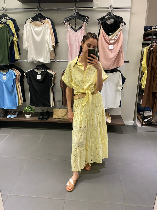 Camicia SANGALLO giallo