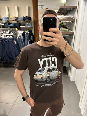 T-Shirt in cotone 500 moro