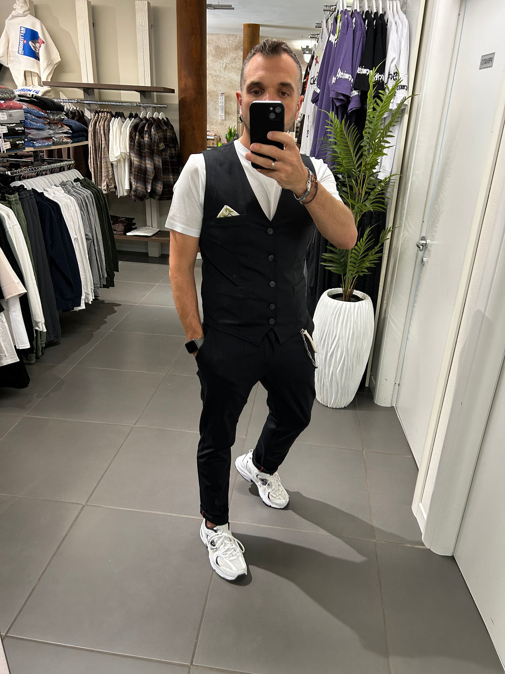 Gilet PUNTO MILANO nero