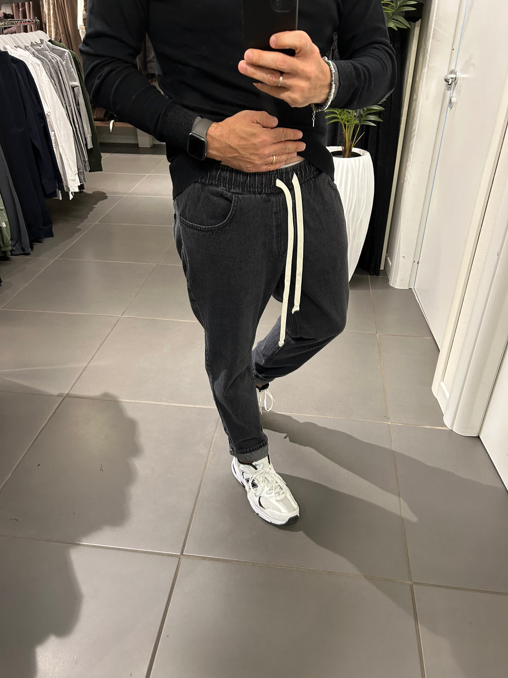 Jeans Pantalaccio CARROT nero