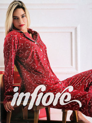 Pigiama Natale MICROCORAL