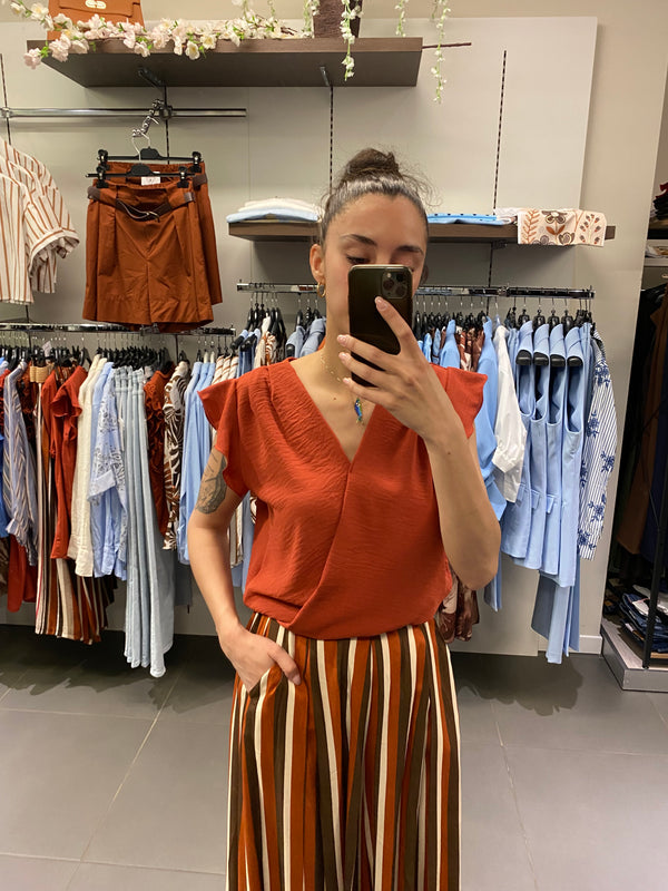 Camicia SIROLO zucca