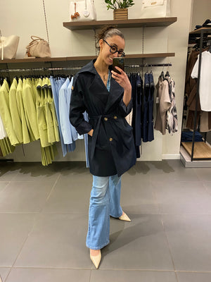 Trench MIDI blu