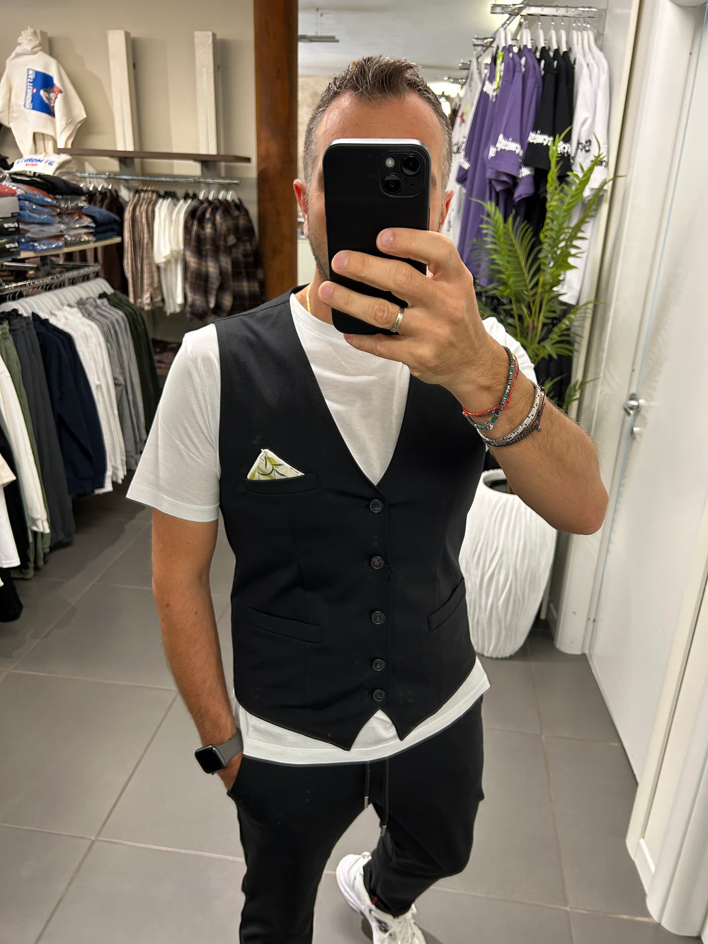 Gilet PUNTO MILANO nero