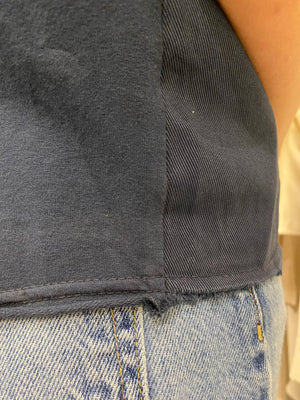 Giacca/Camicia cotone PEONIA blu