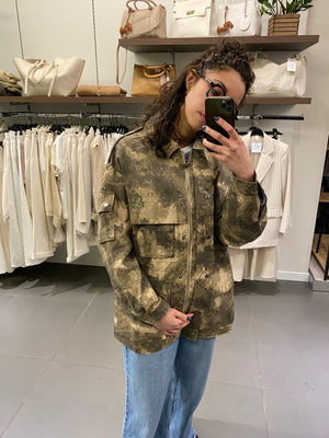 Giacca/camicia cotone MIMETICA