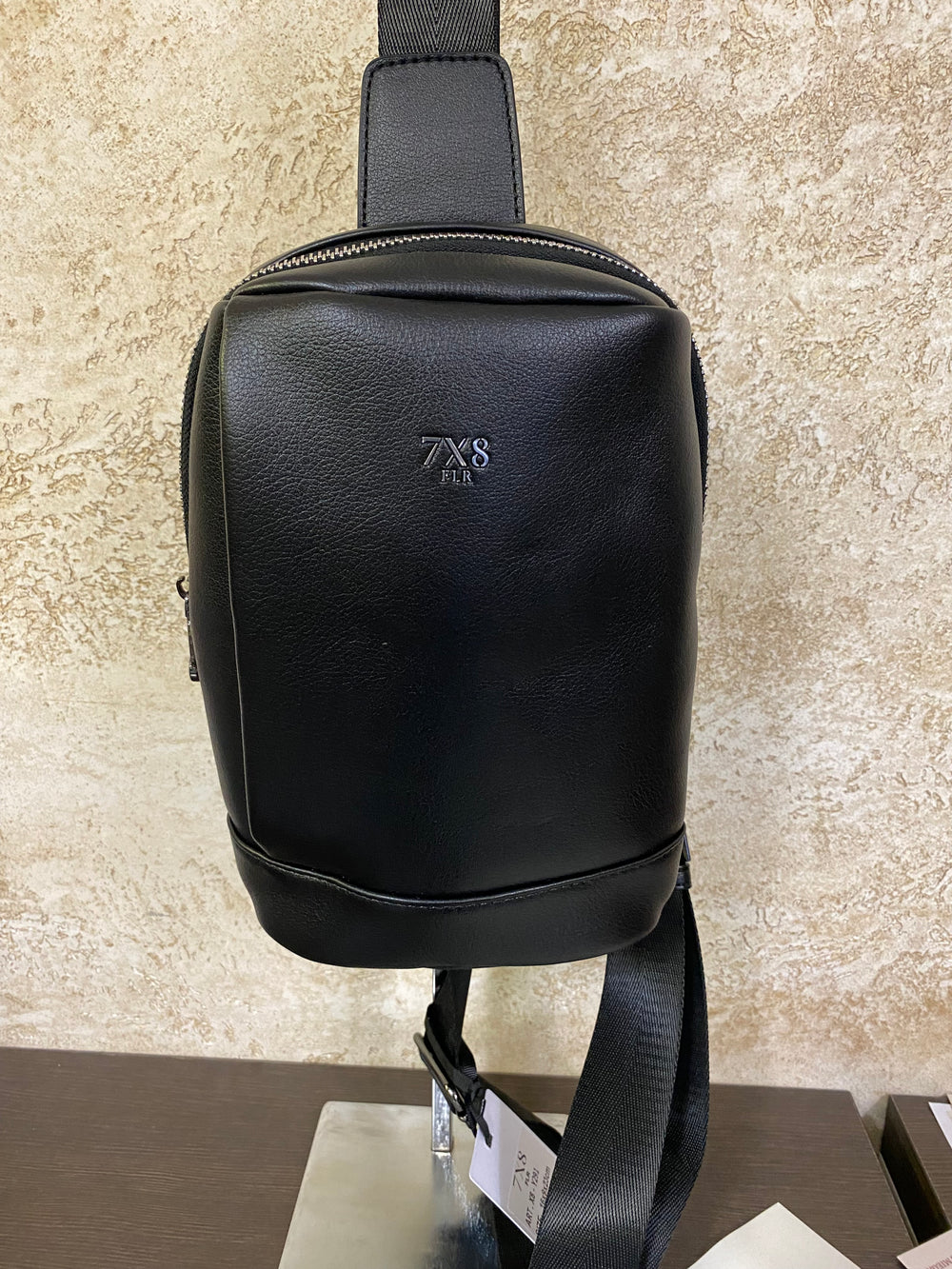 BORSELLO in pelle nero