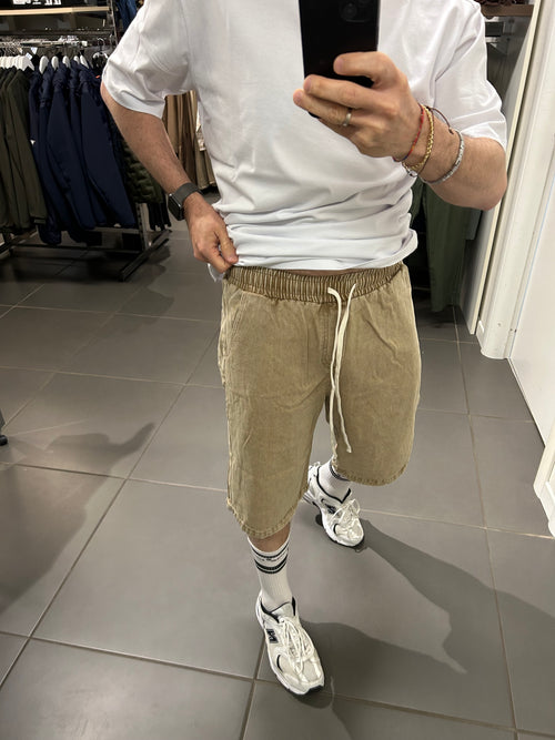Bermuda LACCIO denim beige