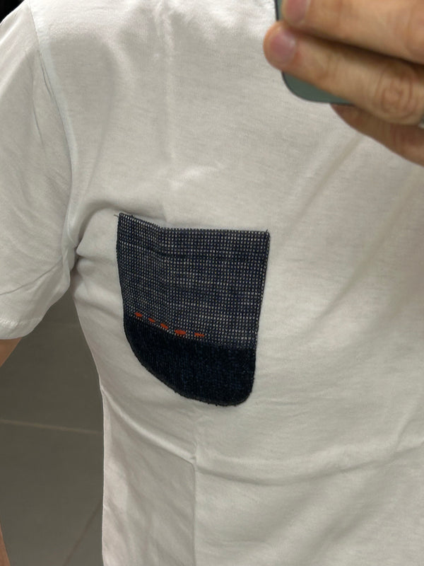 T-Shirt MADAGASCAR bianco/blu
