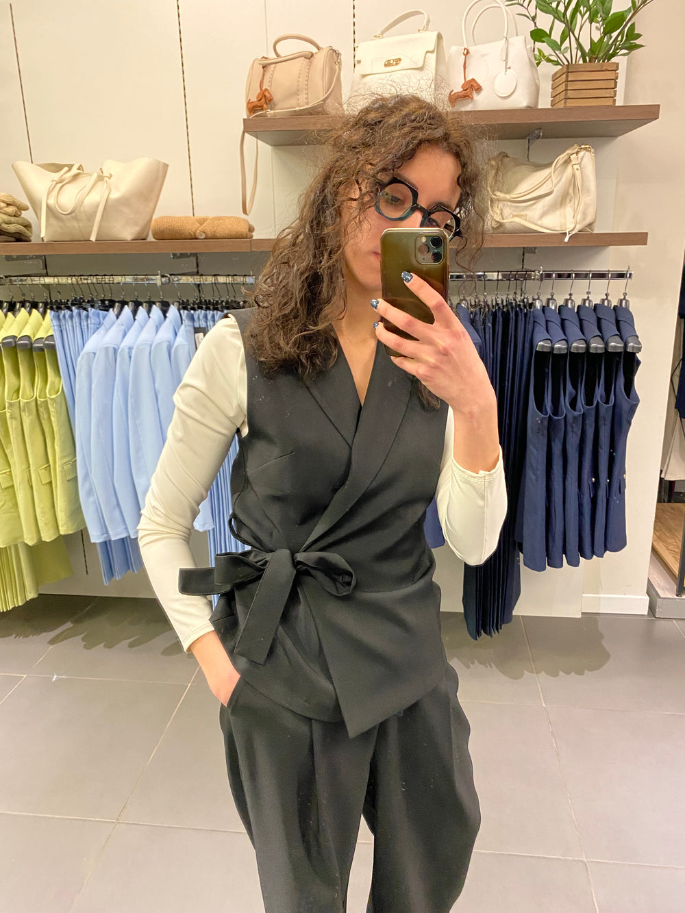 Coordinato GILET nero