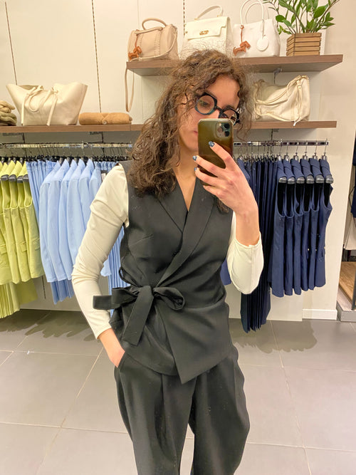 Coordinato GILET nero