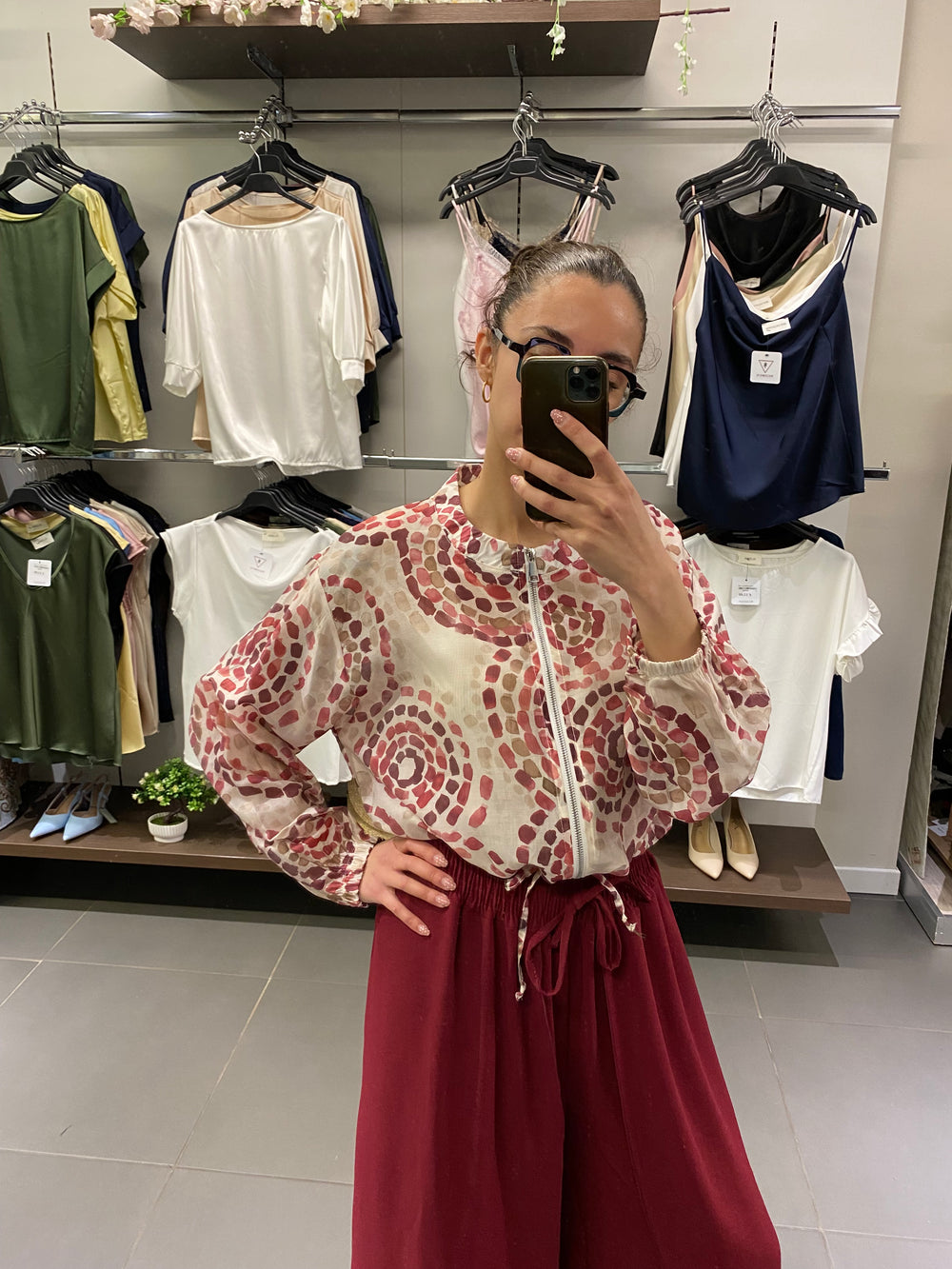 Camicia ZANZIBAR amarena
