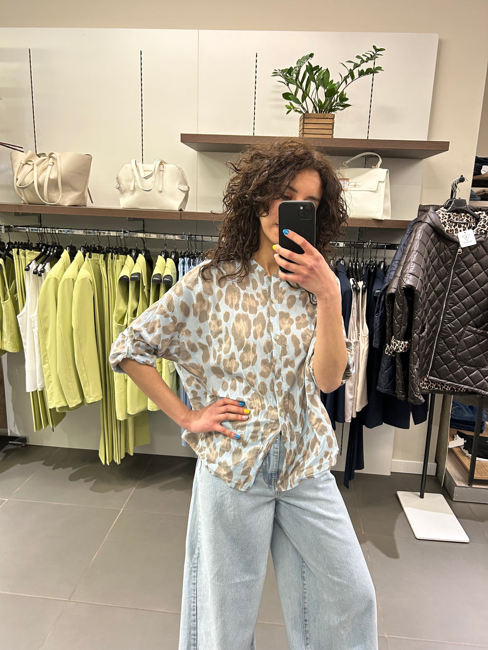 Camicia SAHARA azzurra
