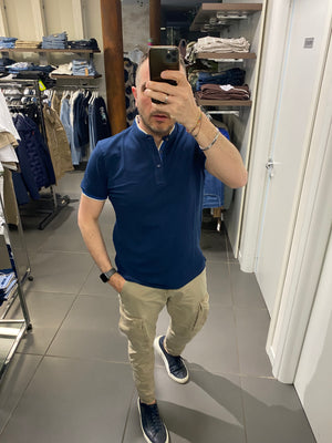 Polo coreana HURGHADA blu