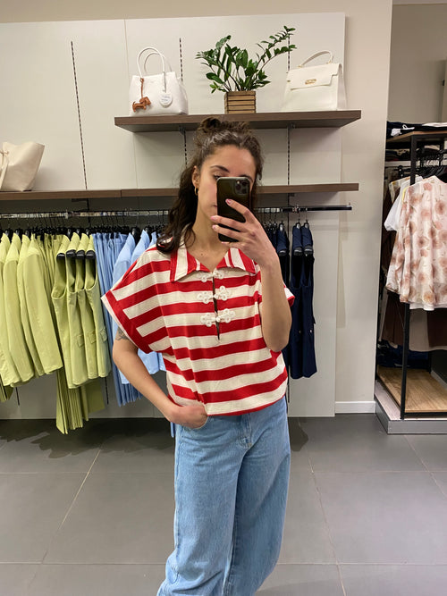 Polo GARZATA rosso