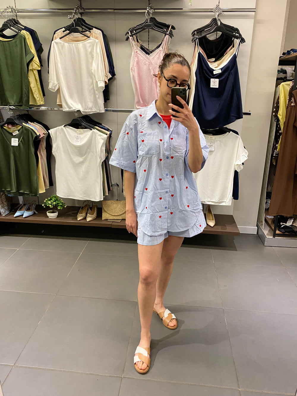 Coordinato BAHAMAS azzurro