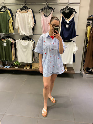 Coordinato BAHAMAS azzurro