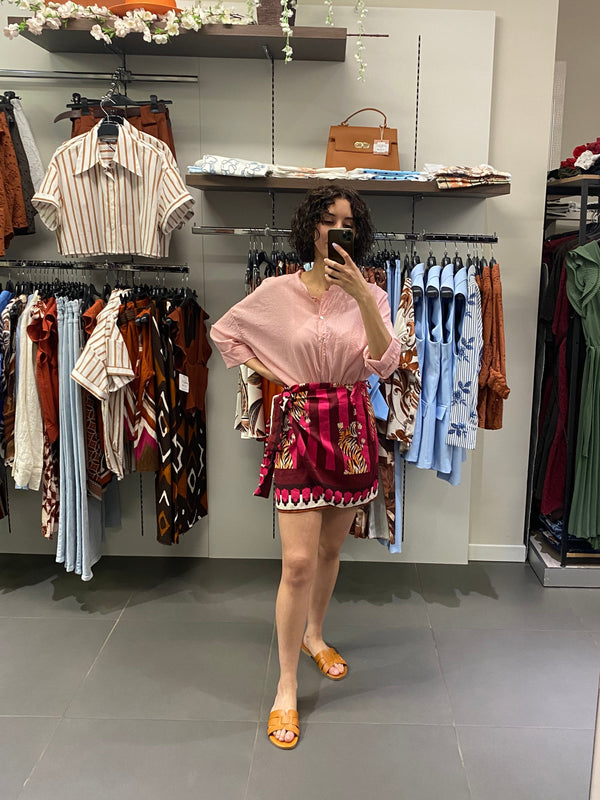 Camicia SEYCHELLES rosa