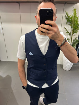 Gilet PUNTO MILANO blu