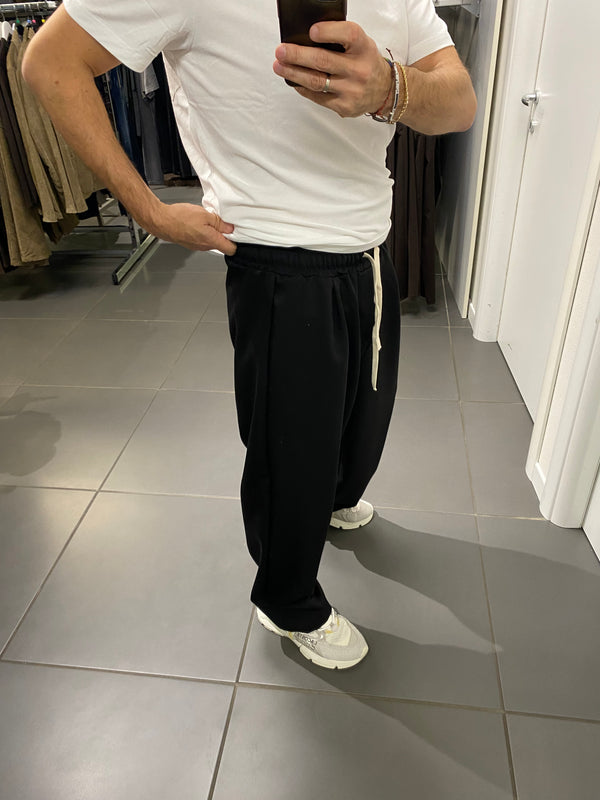 Pantalaccio BAGGY poliviscosa PFK08 nero