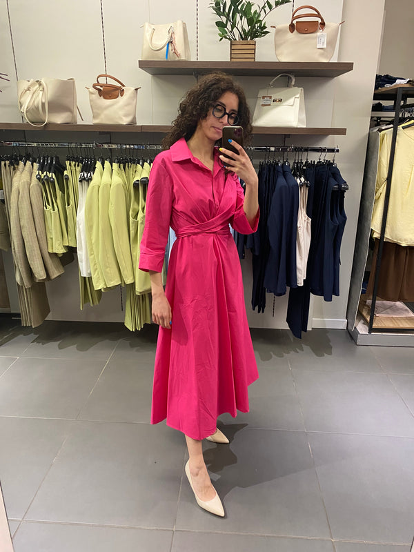 Abito FIOCCO fuxia