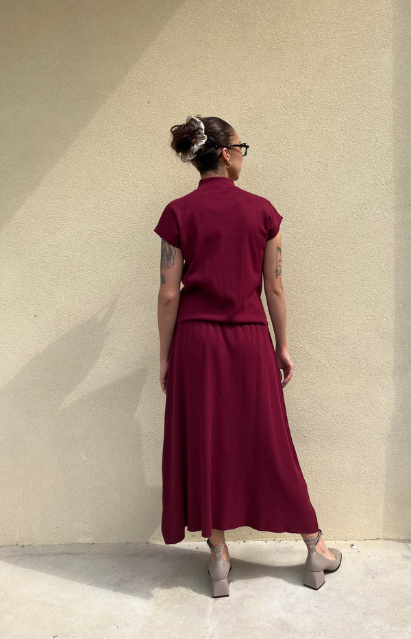 COORDINATO TOP E GONNA