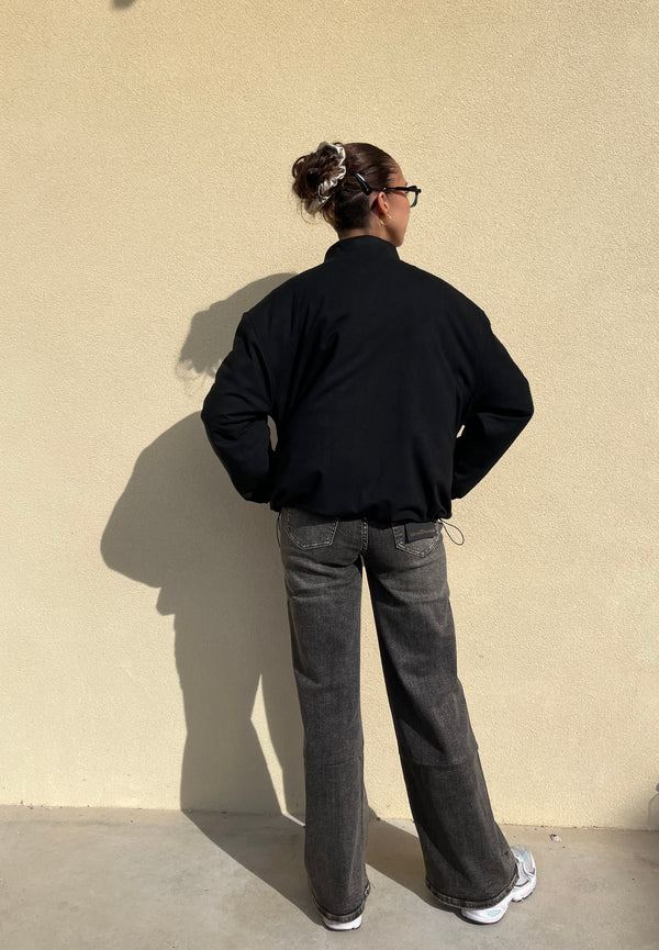 BOMBER SUEDE