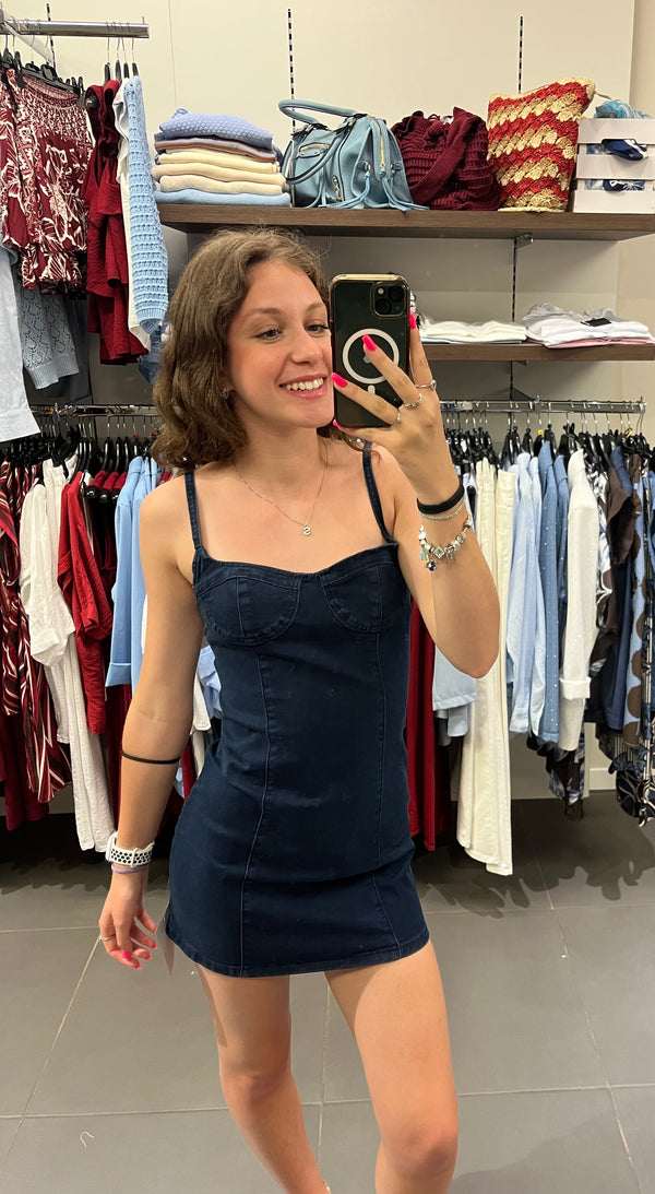 Abito in denim