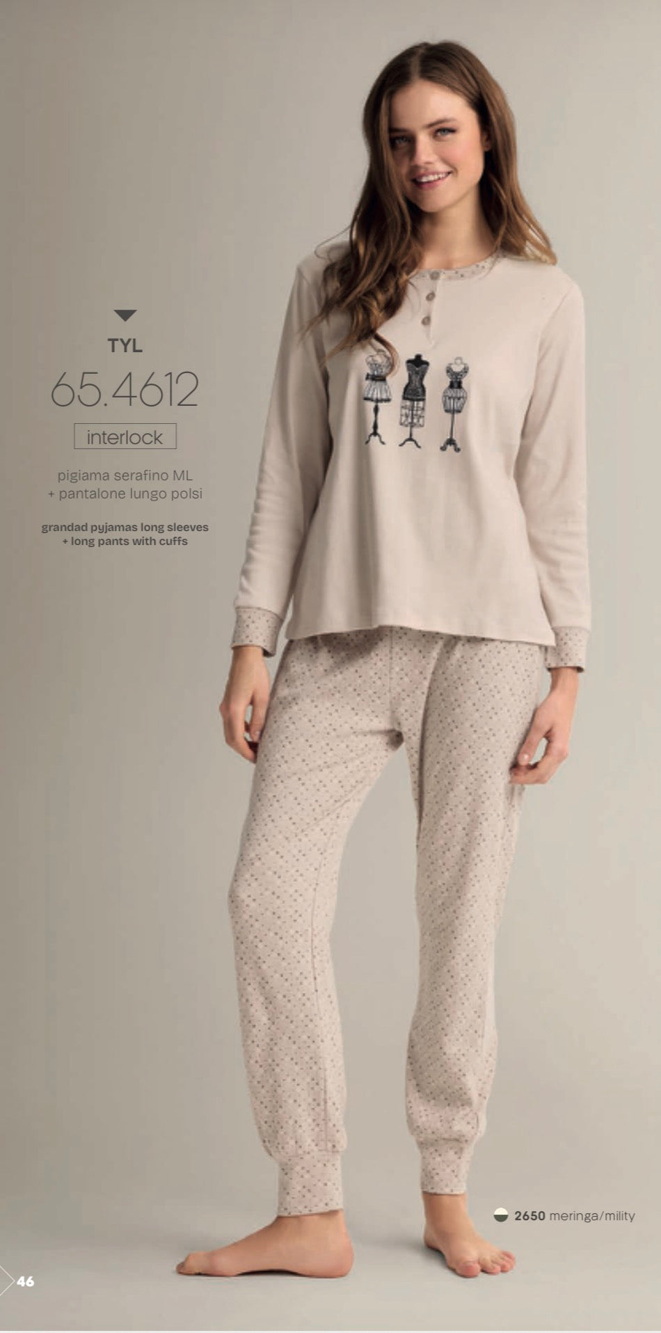 Pigiama TAYLOR art. TYL 65.4612