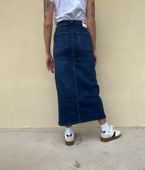 GONNA IN JEANS LUNGA