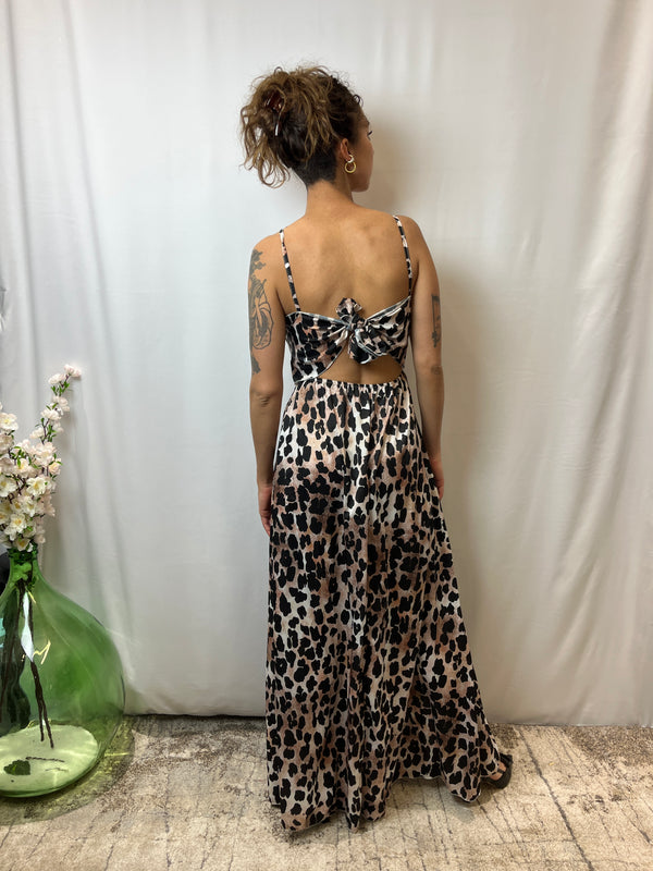 ABITO LUNGO ANIMALIER