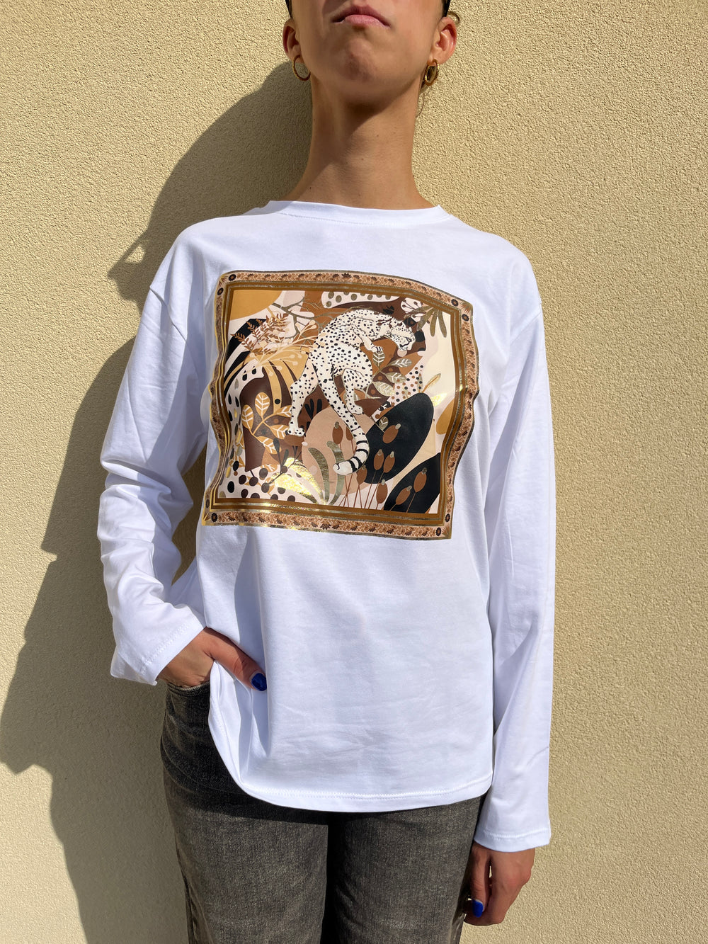 MAGLIA BASICA BIANCA