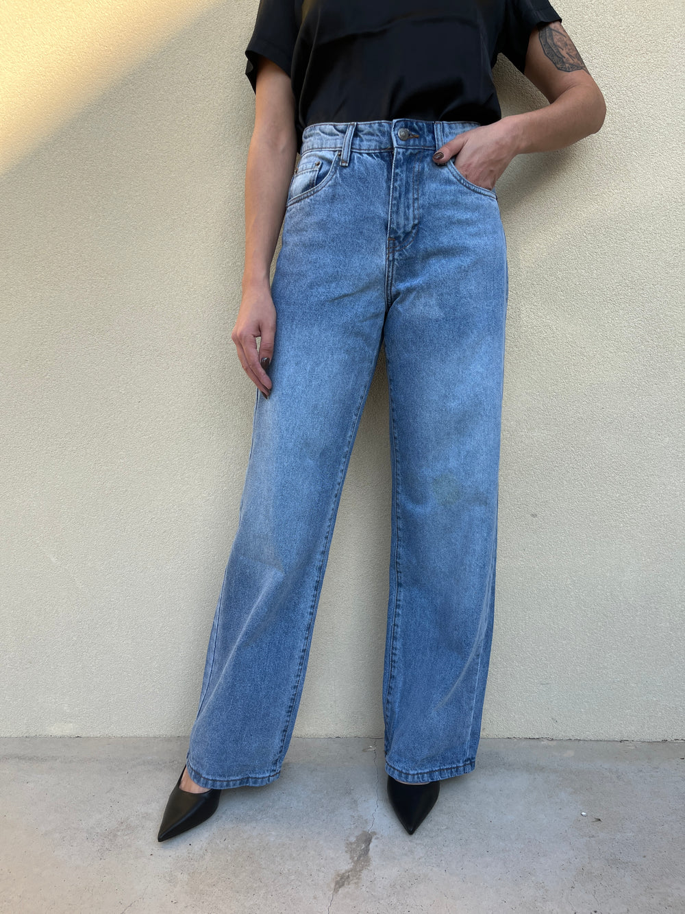 JEANS A PALAZZO