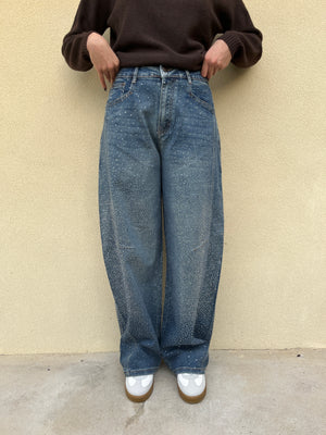 JEANS CON STRASS