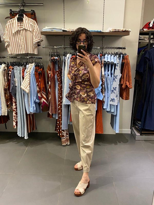 Camicia SCILLA amarena