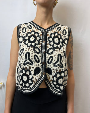 GILET CROCHET