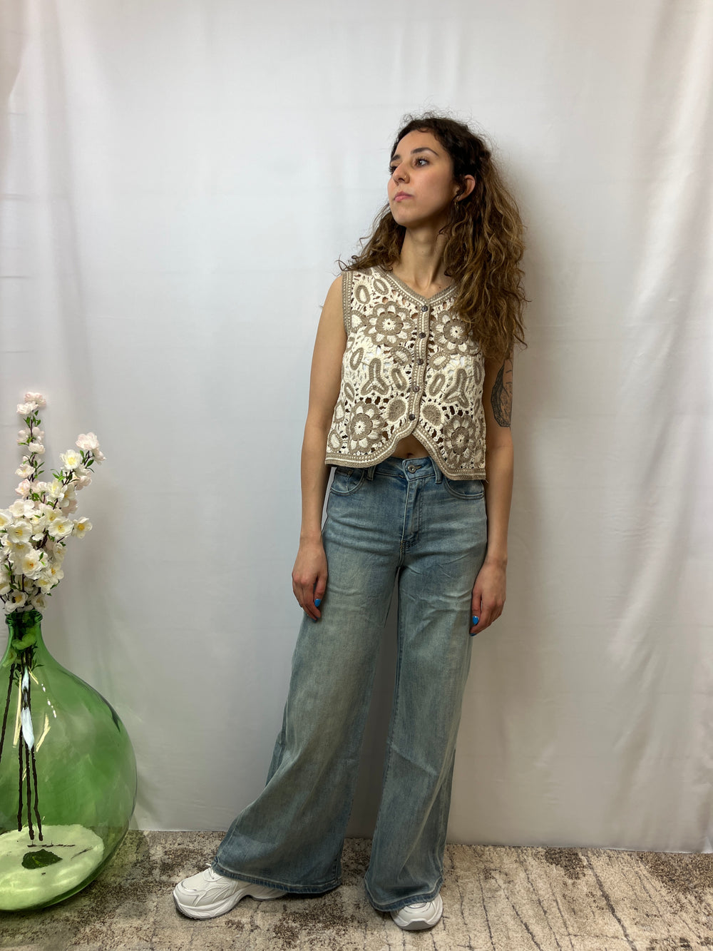 GILET CROCHET
