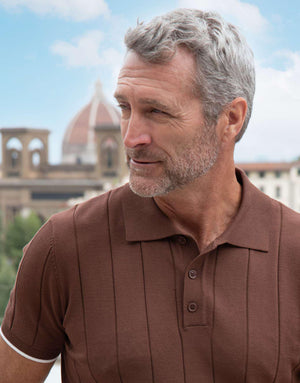 Polo in MAGLIA CANNETE'