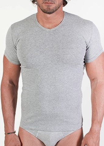 Art 65V Mezza Manica Uomo costina 100% cotone vendita OFFERTA 2PEZZI - REDBEN ABBIGLIAMENTO