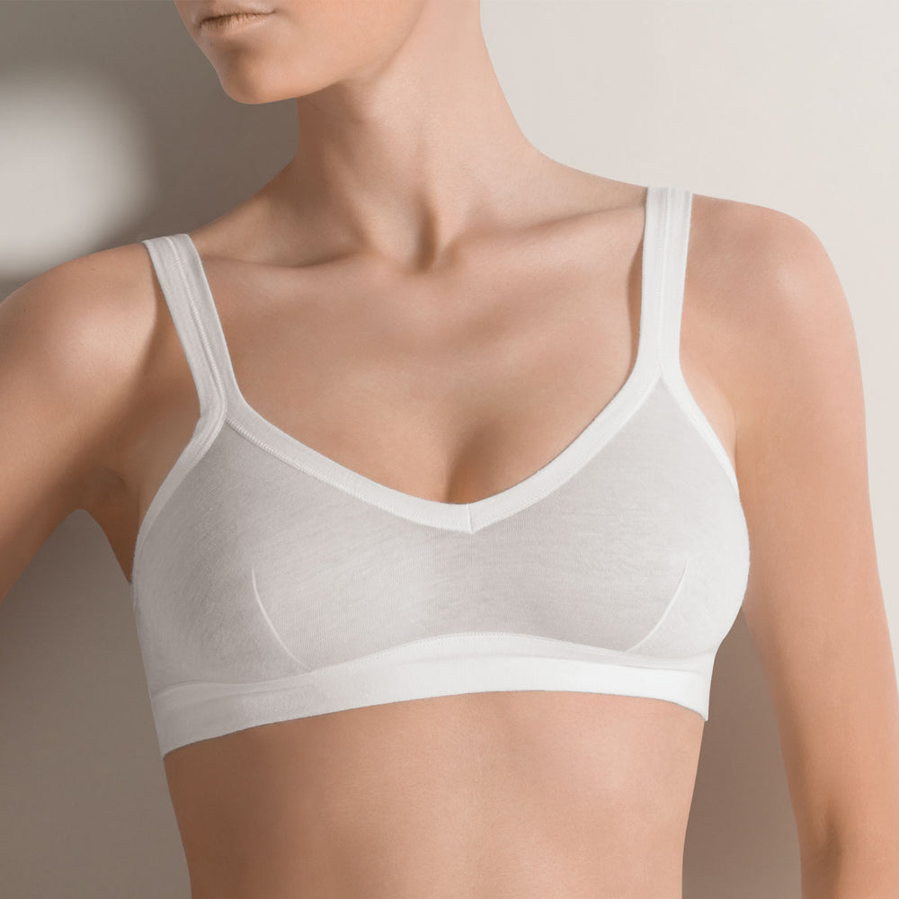 BRASIER Art GD065  IN MORBIDO COTONE ELASTICO - REDBEN ABBIGLIAMENTO
