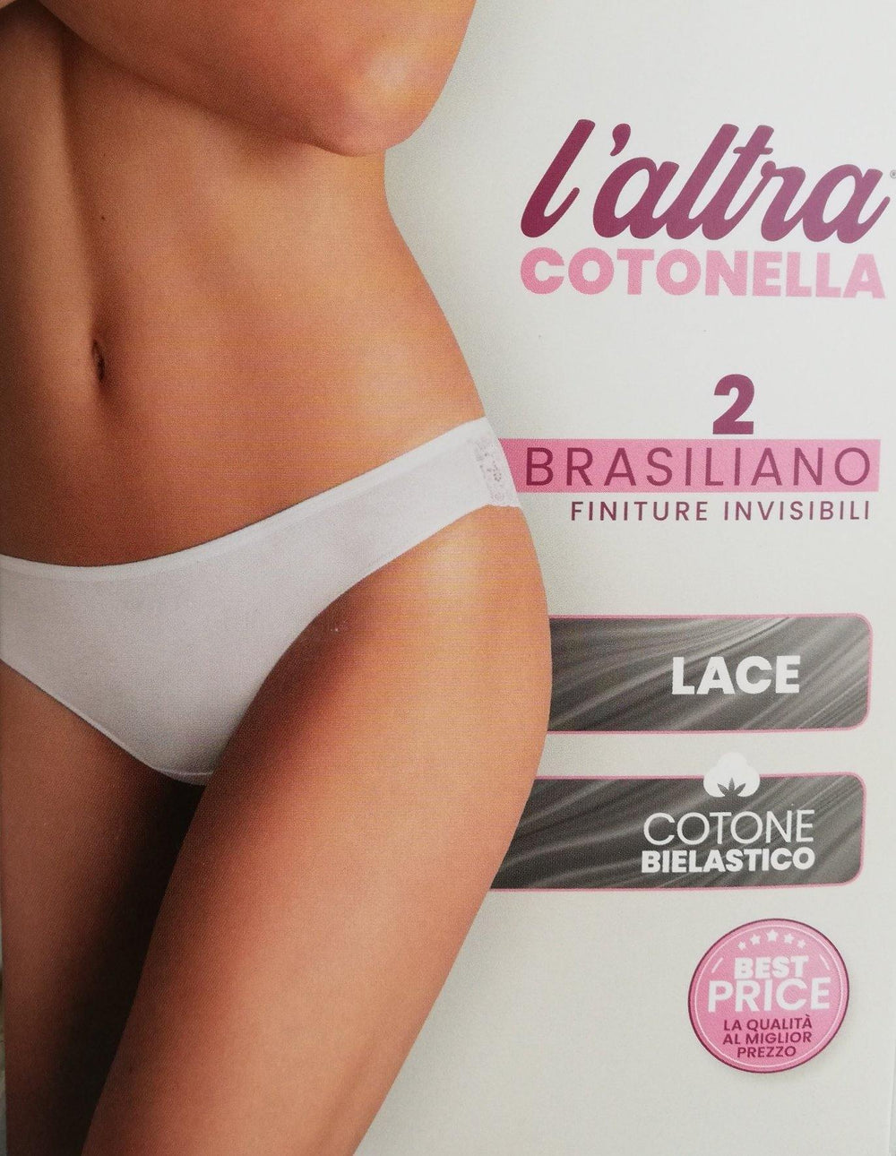Art. GD284 BRASILIANO IN MORBIDO COTONE ELASTICO vendita OFFERTA 2PEZZI - REDBEN ABBIGLIAMENTO