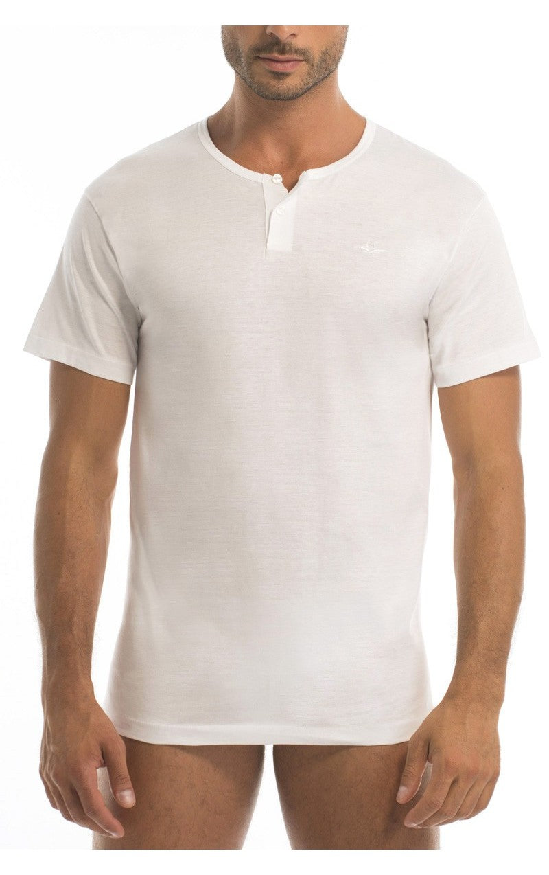 Cotone mercerizzato - 0043 - Maglia serafino - REDBEN ABBIGLIAMENTO