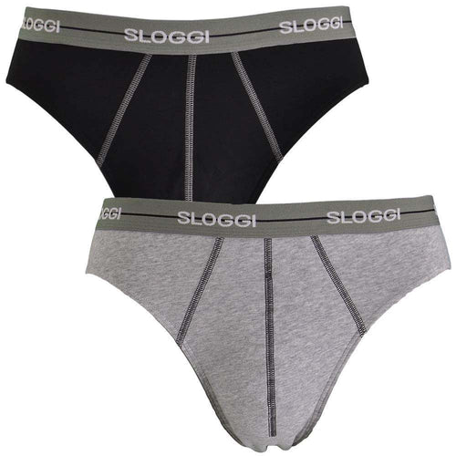 Slip Sloggi  STAR MIDI uomo vendita OFFERTA 2 PEZZI - REDBEN ABBIGLIAMENTO